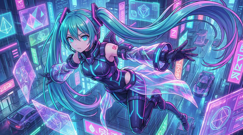 国产动漫-赛博朋克少女觉醒